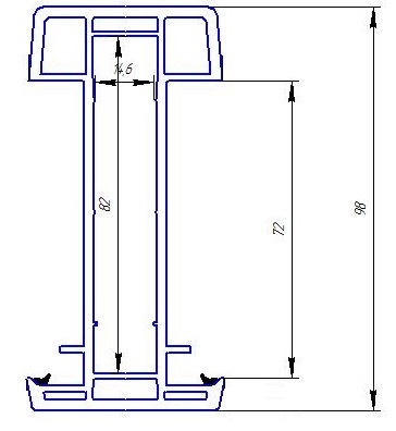 Статика H WHS 72 мм